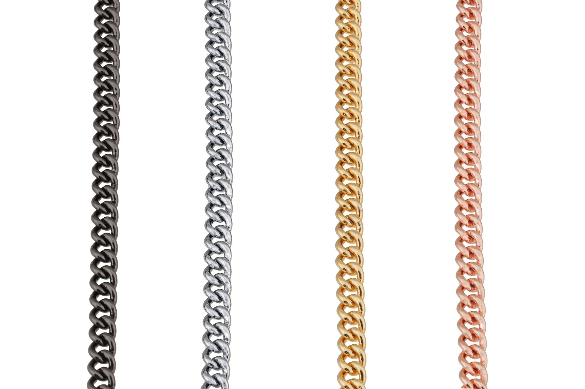 Slip Curve Show Chain Collar (8 in x 1.2 mm) - Your Pet Connection