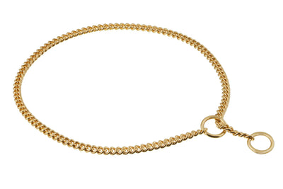 Slip Curve Show Chain Collar (14 in x 1.4 mm)