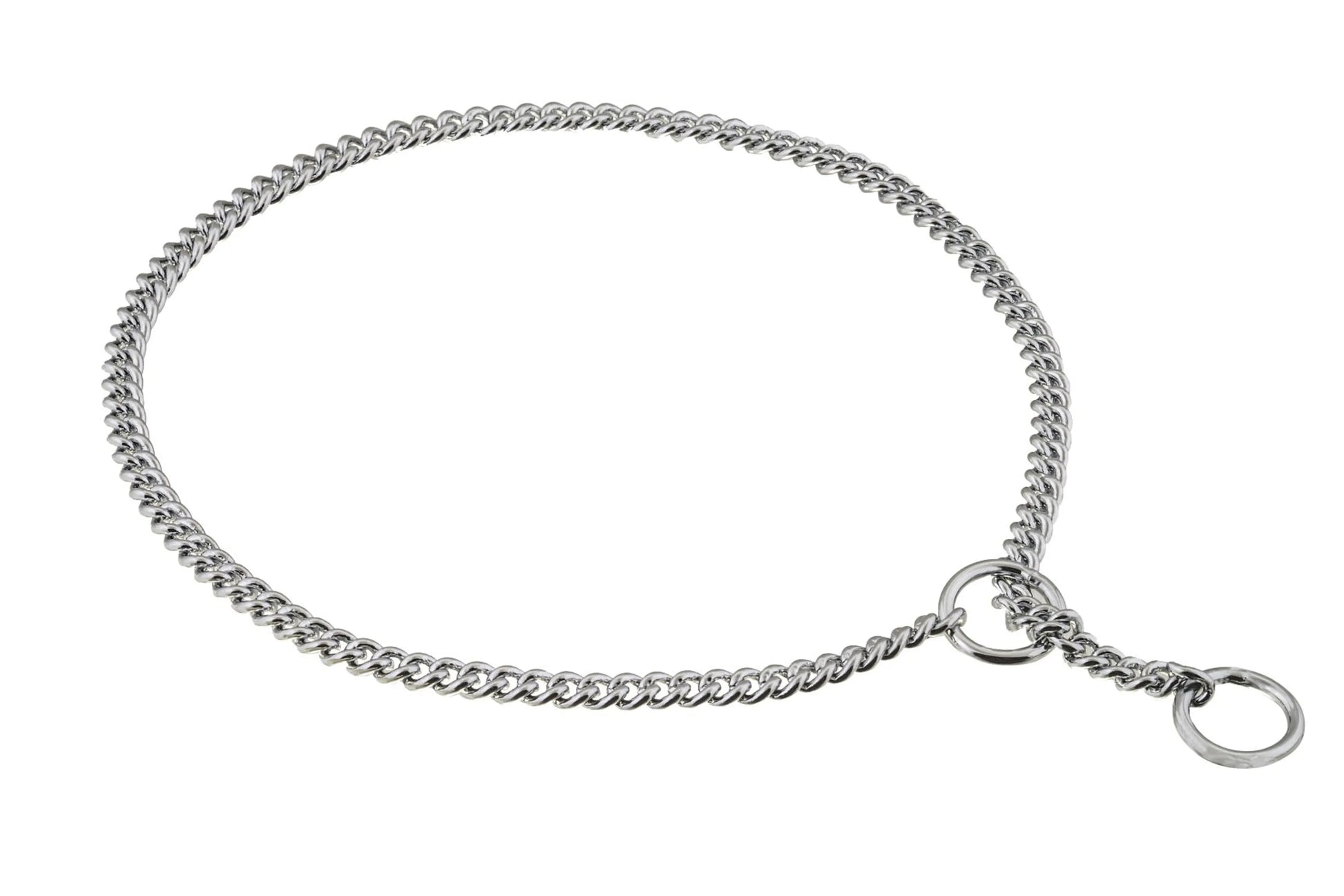 Slip Curve Show Chain Collar (24 in x 1.4 mm) - Your Pet Connection