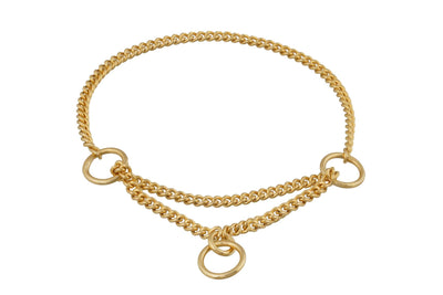 Martingale Show Chain Collar (8in x 1.2 mm)
