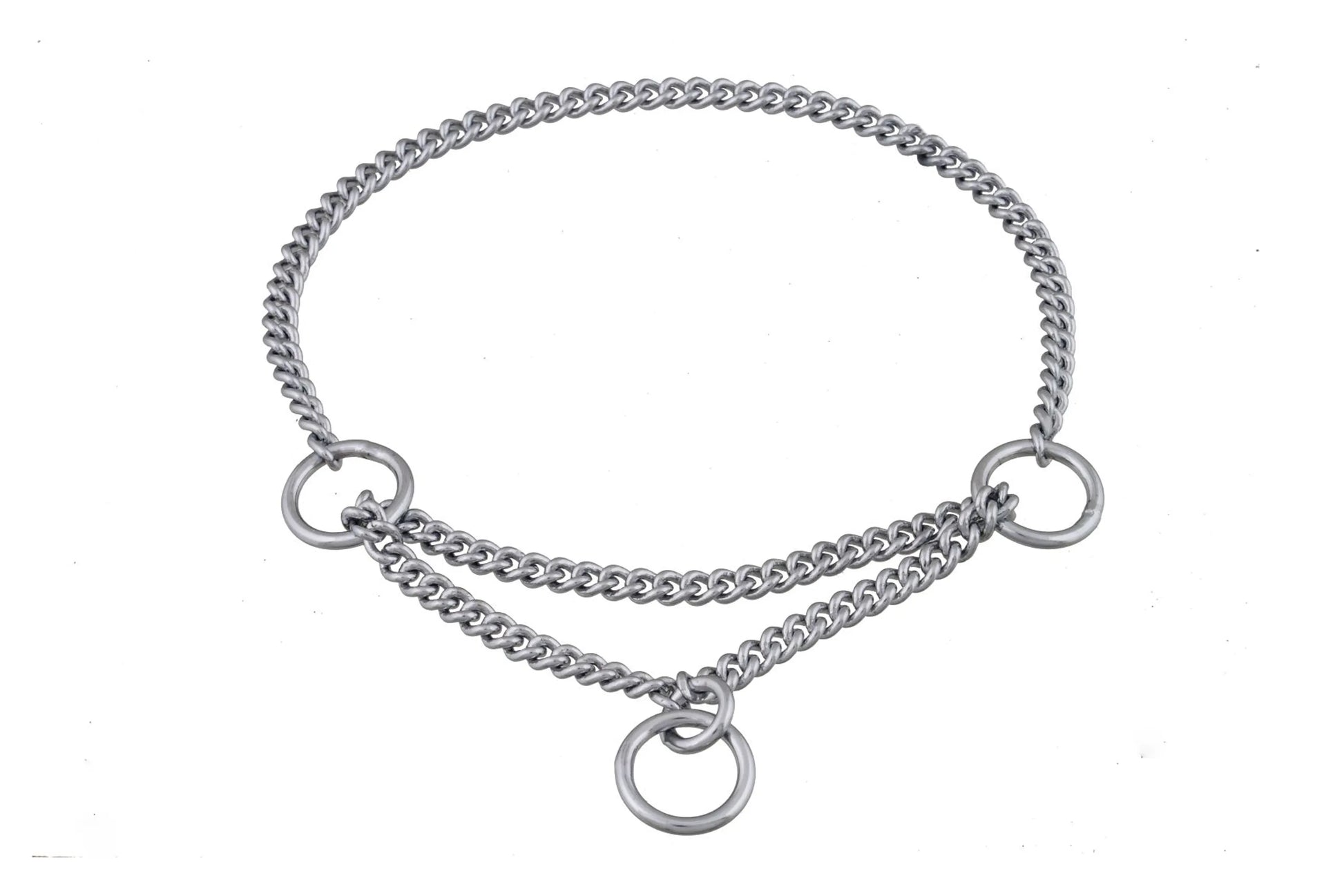 Martingale Show Chain Collar (16in x 1.4 mm) - Your Pet Connection