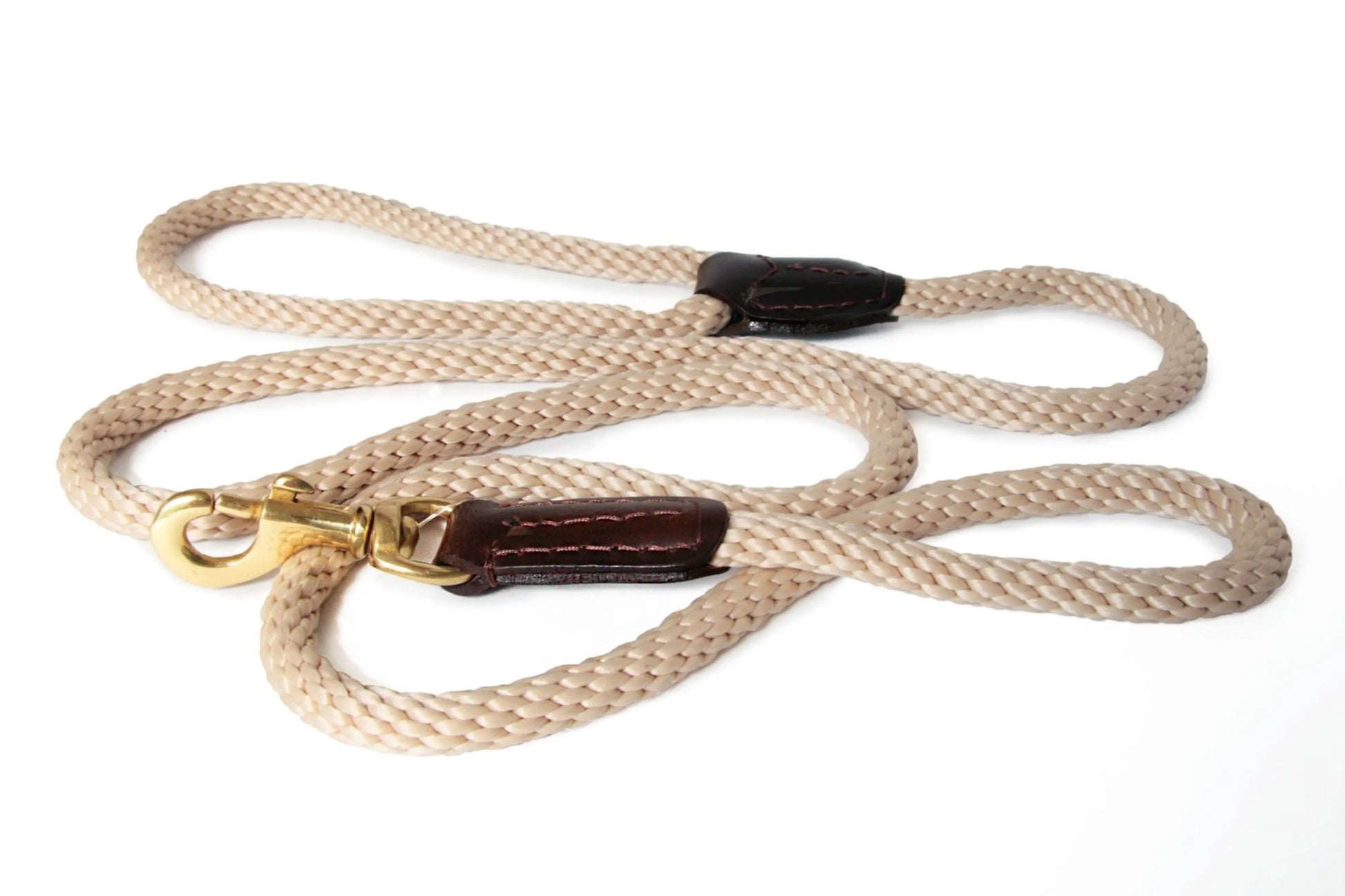 Rope and Leather Snap Lead (6ft x 3/4 in) - Your Pet Connection
