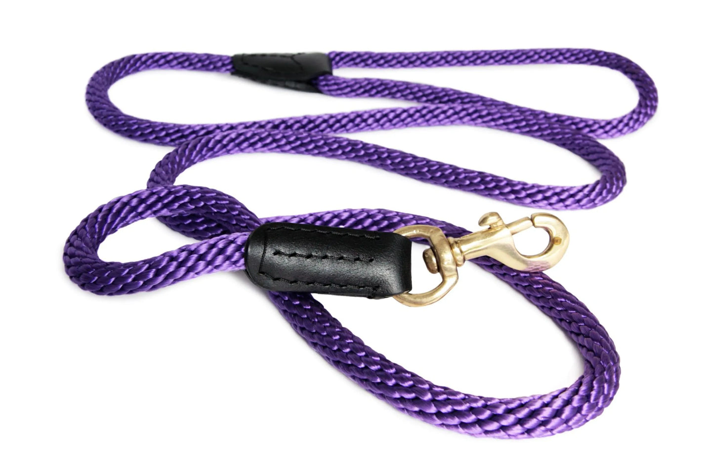 Rope and Leather Snap Lead (6ft x 3/4 in) - Your Pet Connection