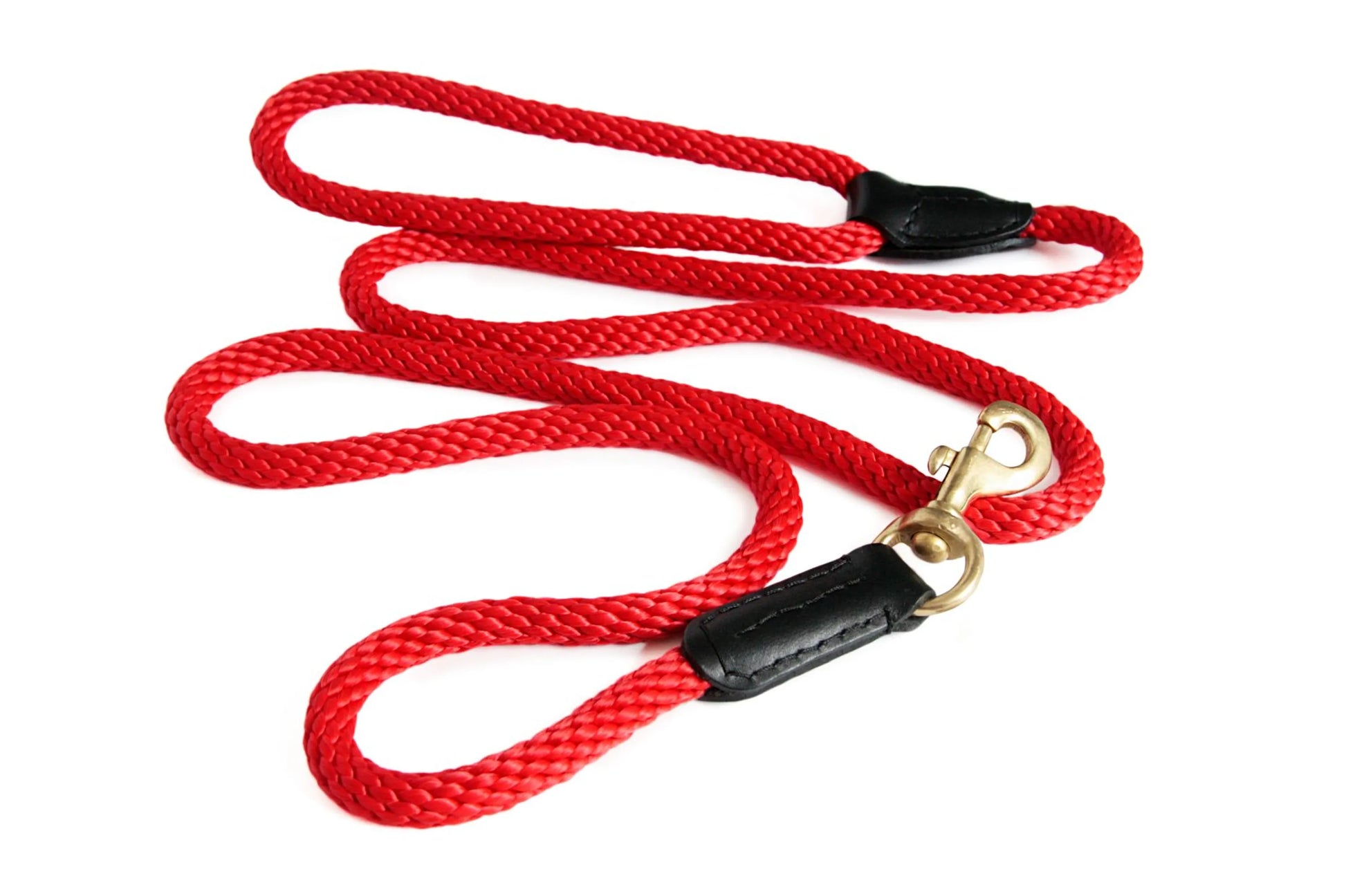 Rope and Leather Snap Lead (6ft x 3/4 in) - Your Pet Connection