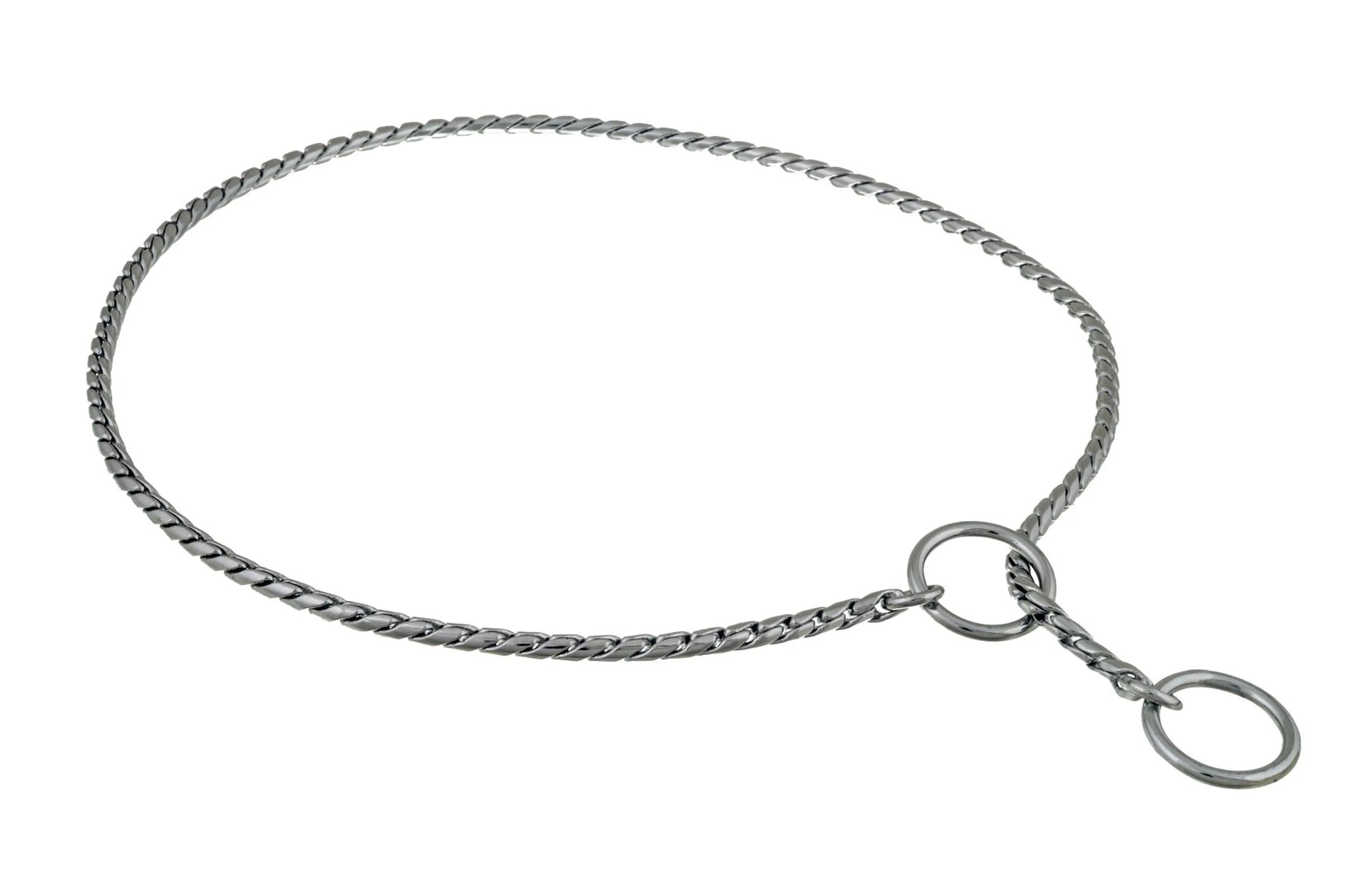 Slip Snake Show Chain Collar (20 in x 3.8mm) - Your Pet Connection