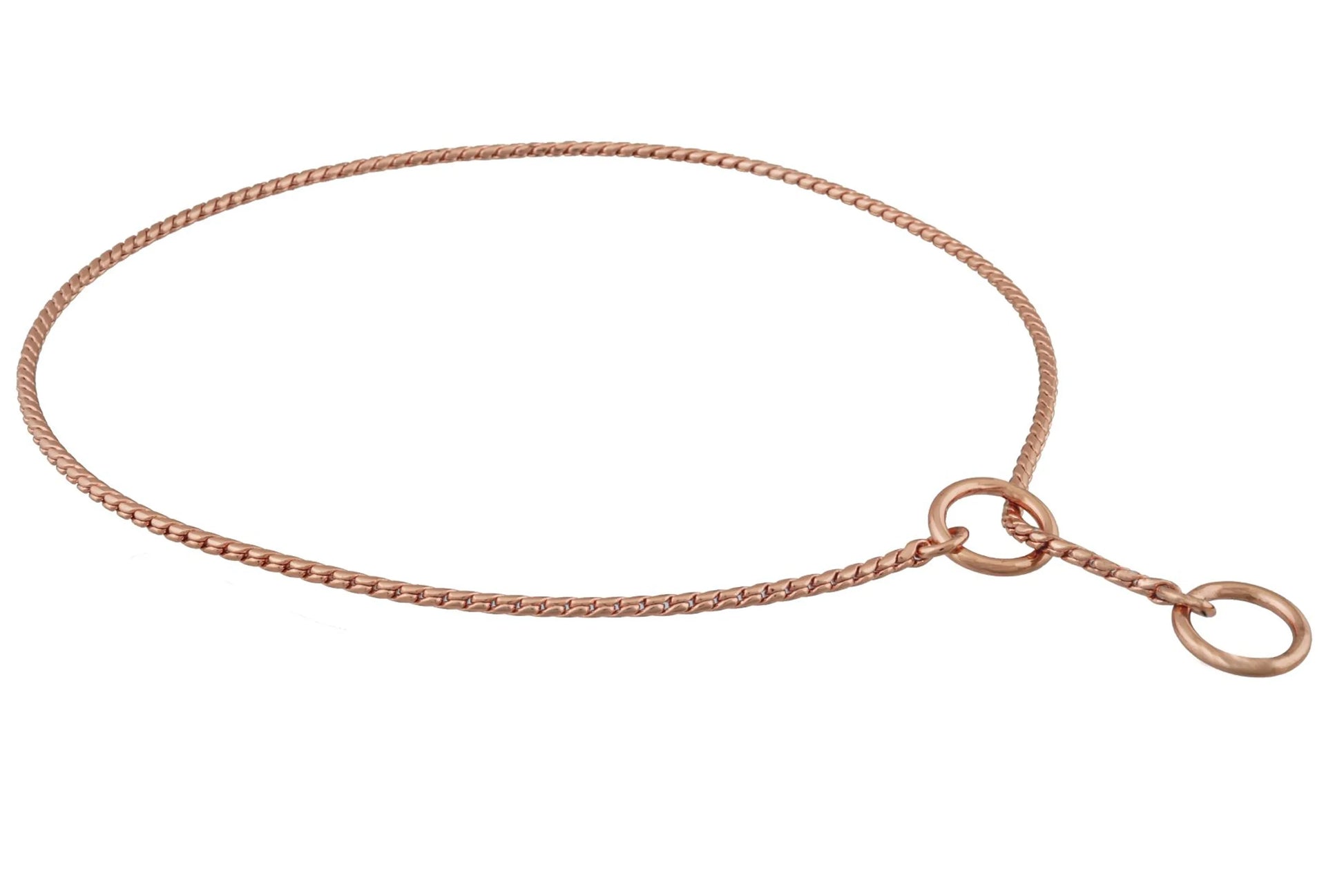 Slip Snake Show Chain Collar (20 in x 2.4mm) - Your Pet Connection