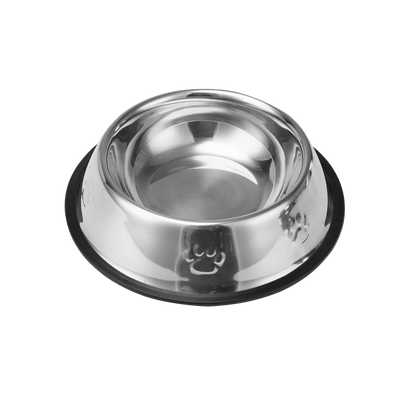 Anti-Skid Stainless Steel Pet Bowl - Your Pet Connection