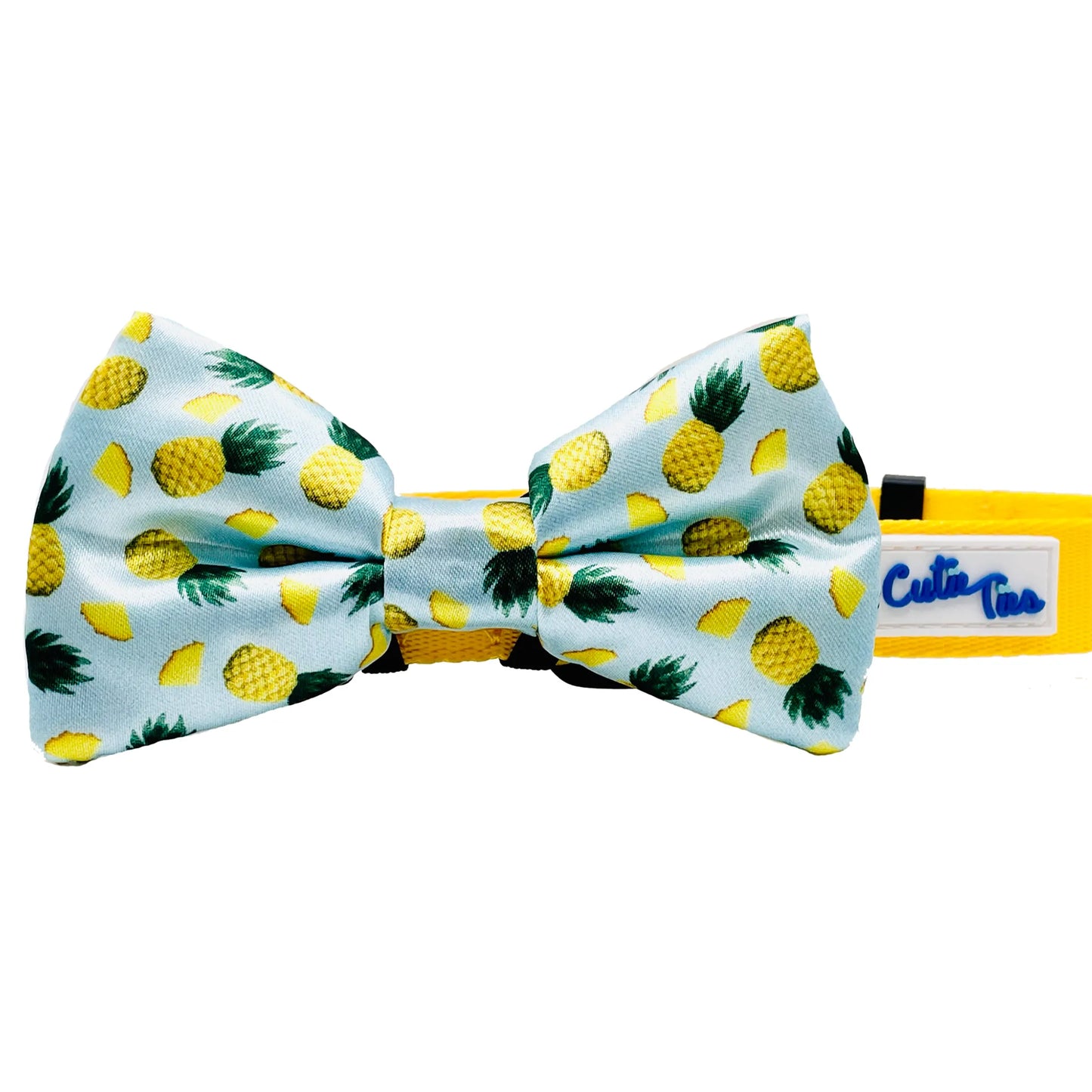 Copy the exact, literal content of Cutie Ties Floral Dog Bow Tie 2" x 4" into this field without changes.