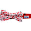 Copy the exact, literal content of Cutie Ties Floral Dog Bow Tie 2" x 4" into this field without changes.