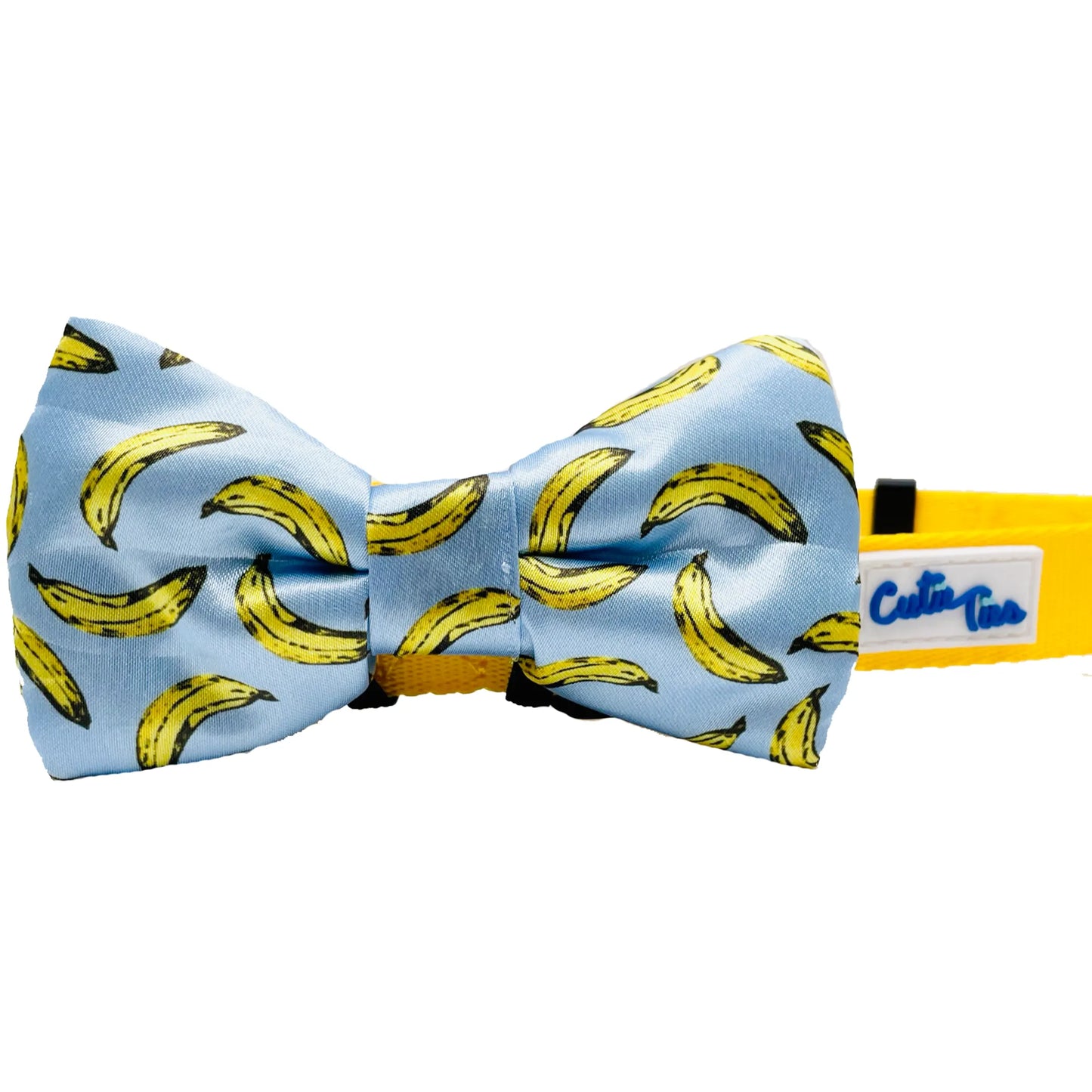 Cutie Ties Musical Notes Dog Bow Tie 2x4 Inches