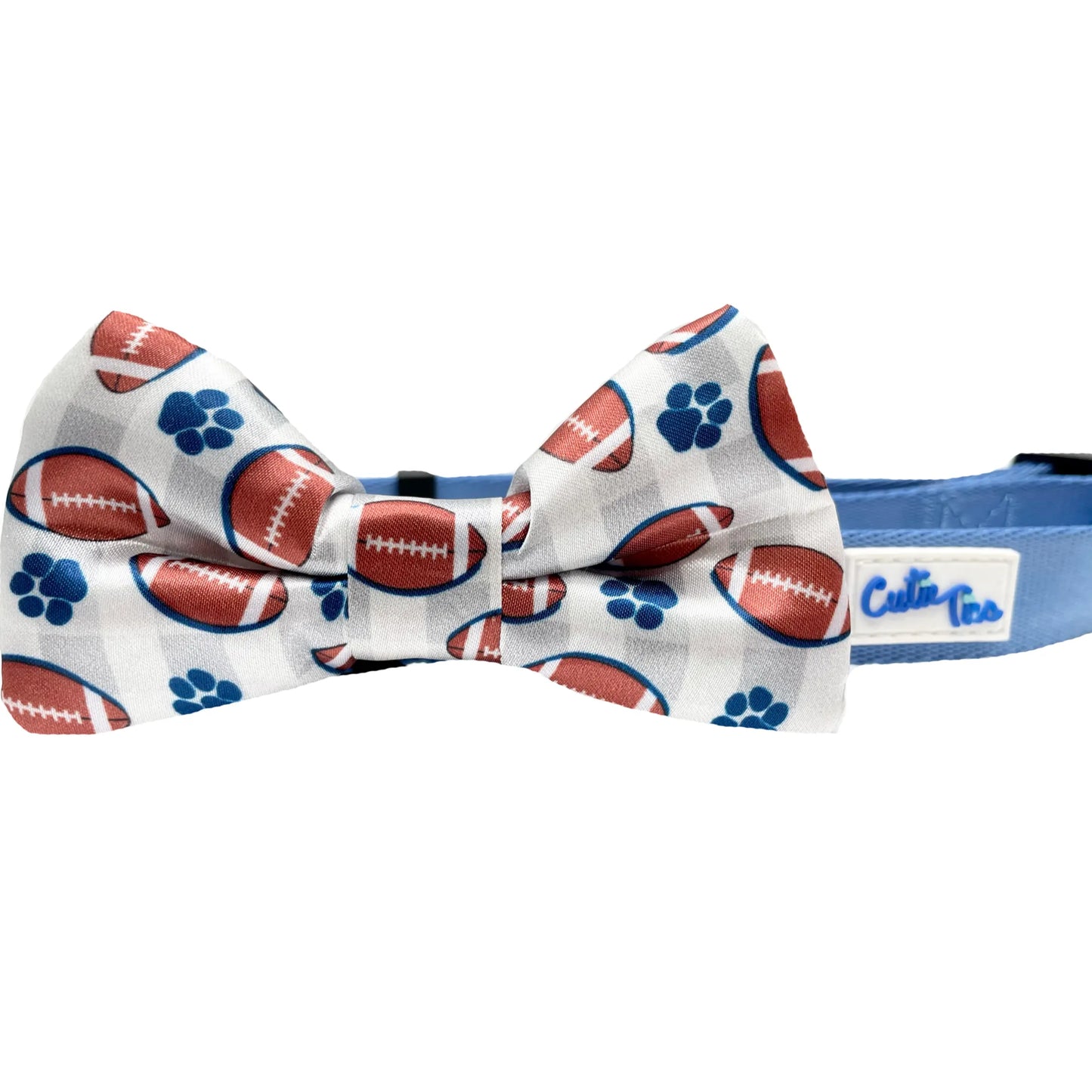 Cutie Ties Musical Notes Dog Bow Tie 2x4 Inches