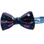 Cutie Ties Musical Notes Dog Bow Tie 2x4 Inches
