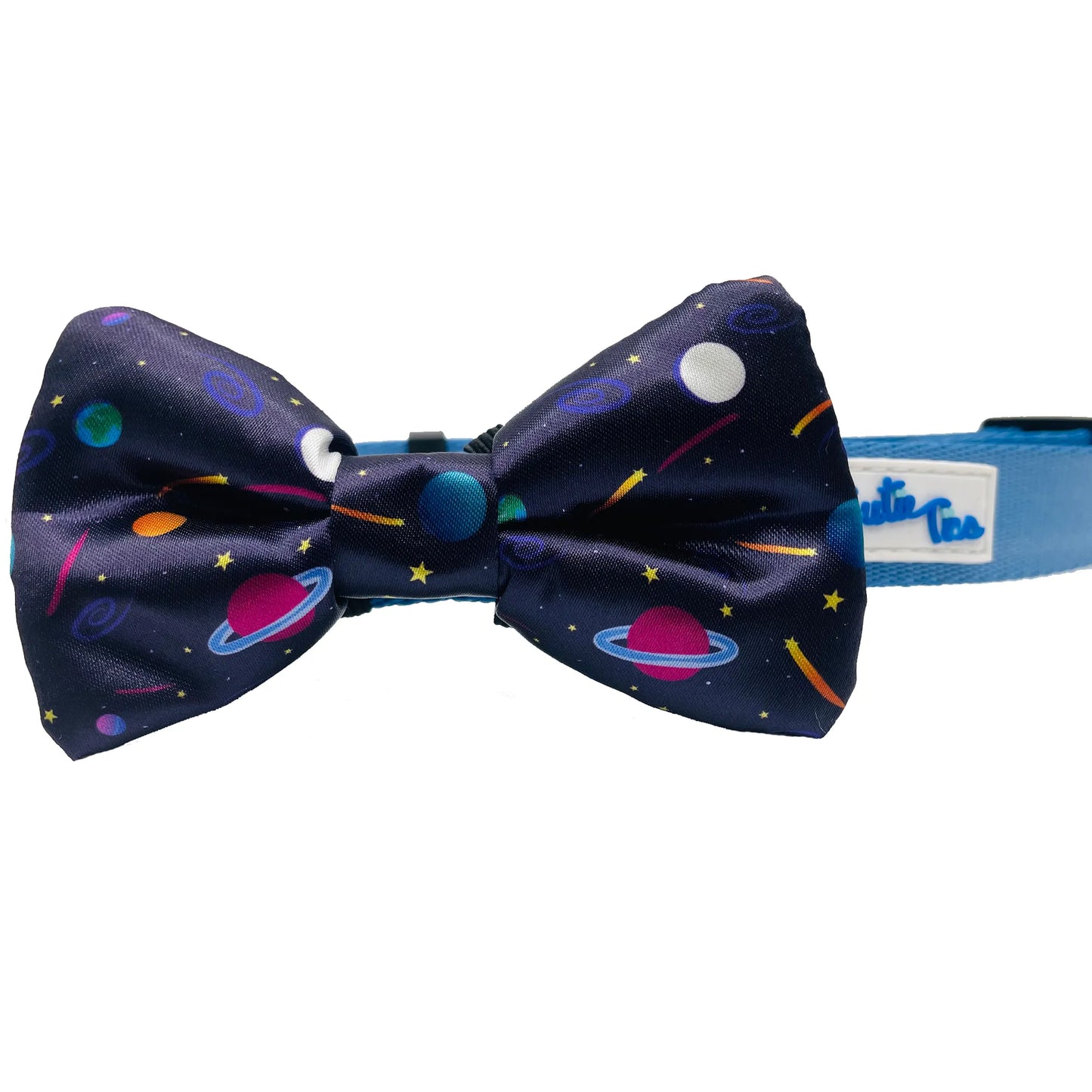 Cutie Ties Musical Notes Dog Bow Tie 2x4 Inches