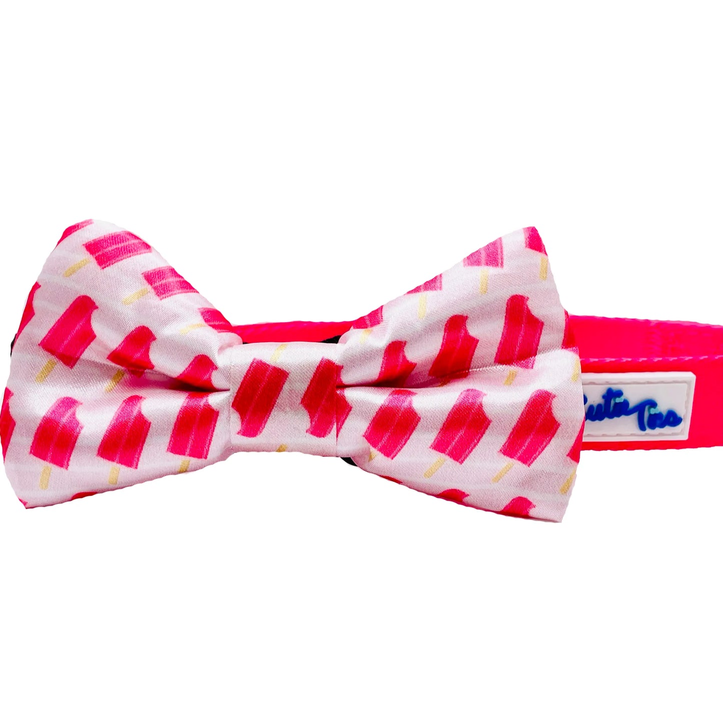Cutie Ties Musical Notes Dog Bow Tie 2x4 Inches