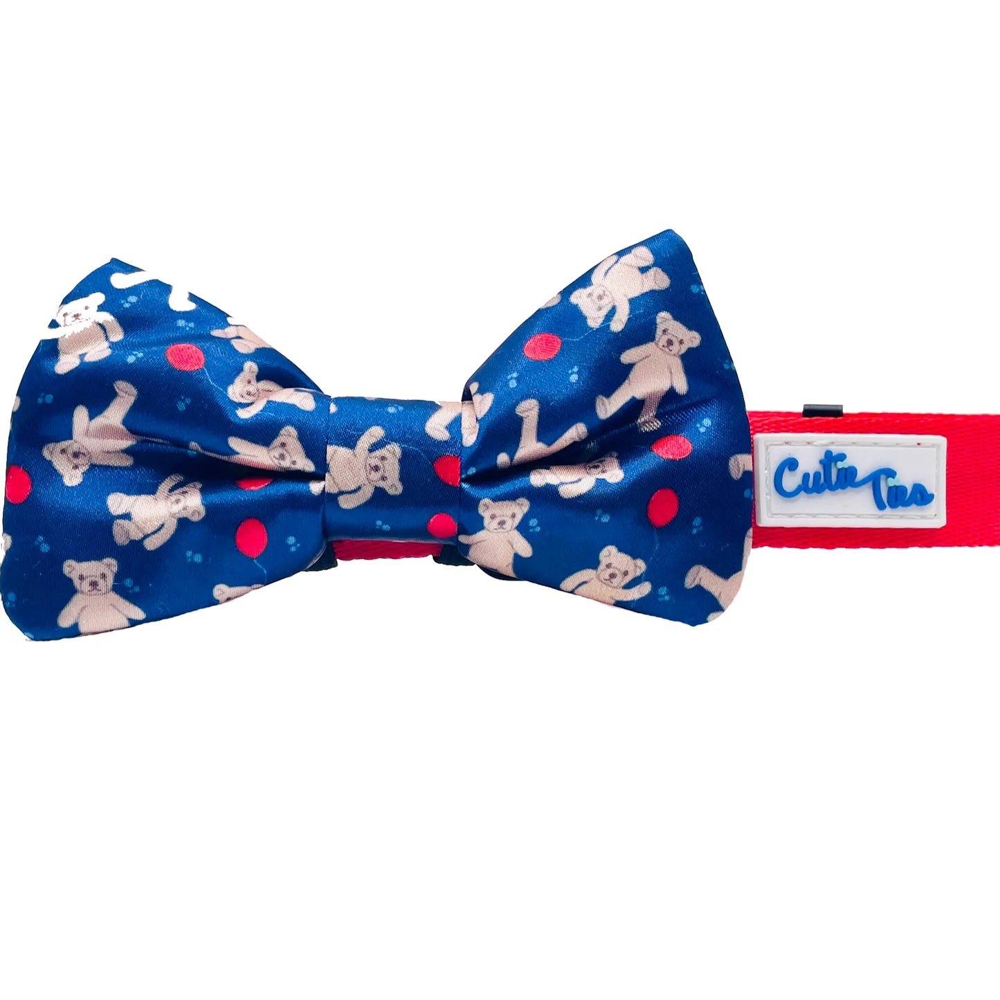 Cutie Ties Musical Notes Dog Bow Tie 2x4 Inches