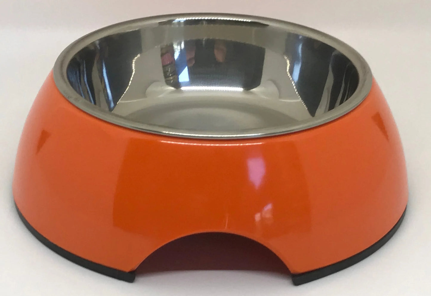 Cutie Ties Orange Small Dog Bowl