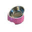 Cutie Ties Orange Small Dog Bowl