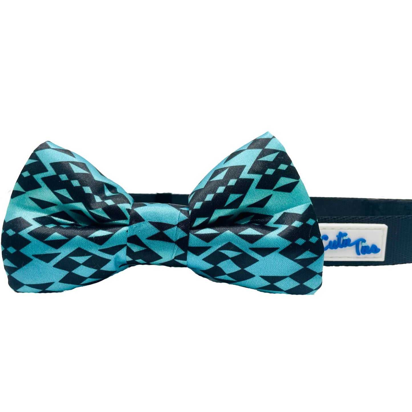 Cutie Ties Musical Notes Dog Bow Tie 2x4 Inches