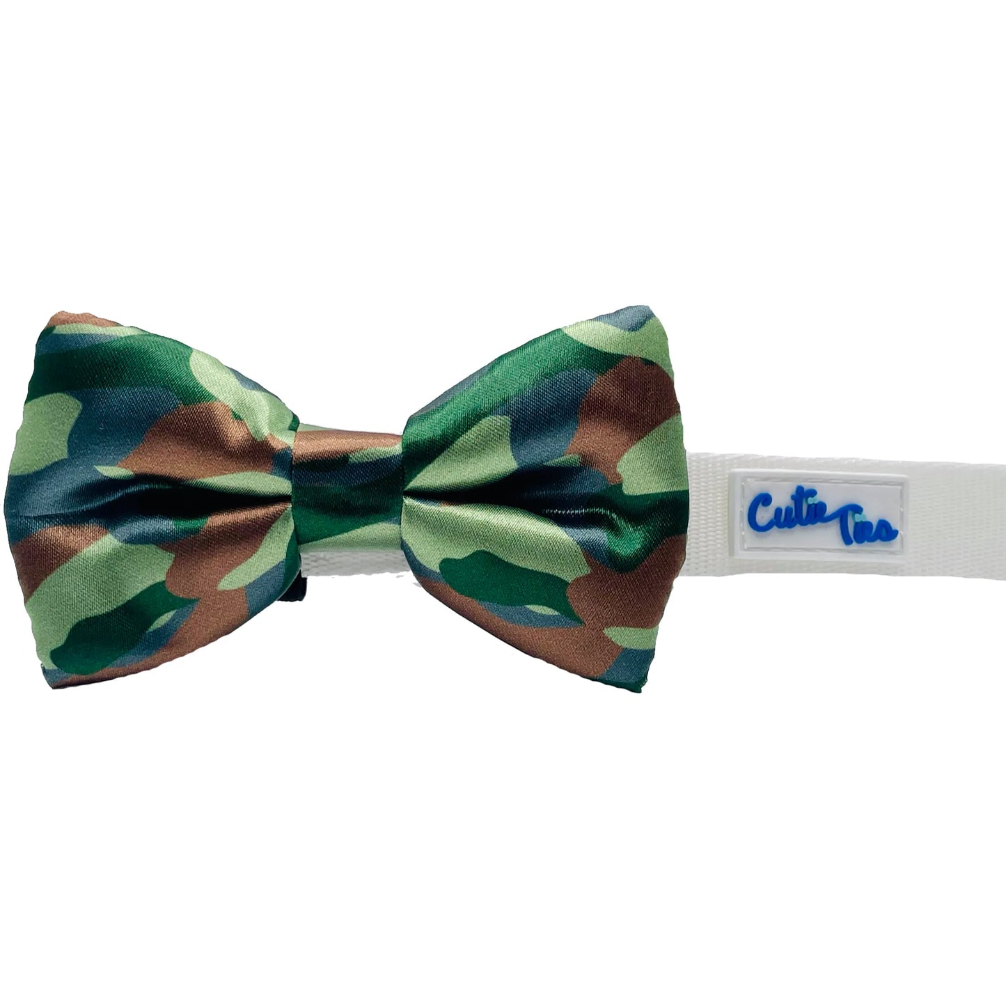 Copy the exact, literal content of Cutie Ties Floral Dog Bow Tie 2" x 4" into this field without changes.