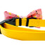 Cutie Ties Wine and Cheese Dog Bow Tie 2x4
