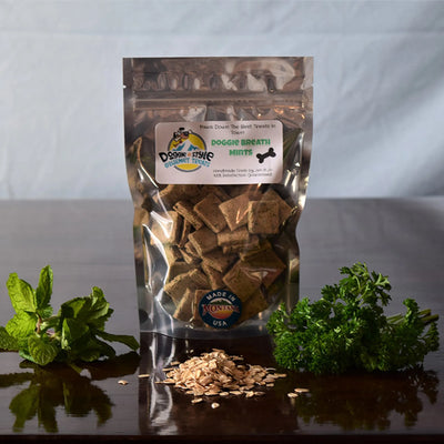 Doggie Style Gourmet Treats Artisan Mint Oat Biscuits 200g