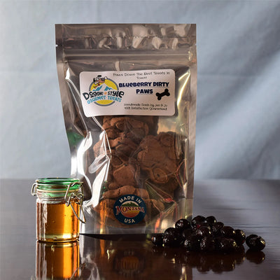 Blueberry Dirty Paws - Your Pet Connection