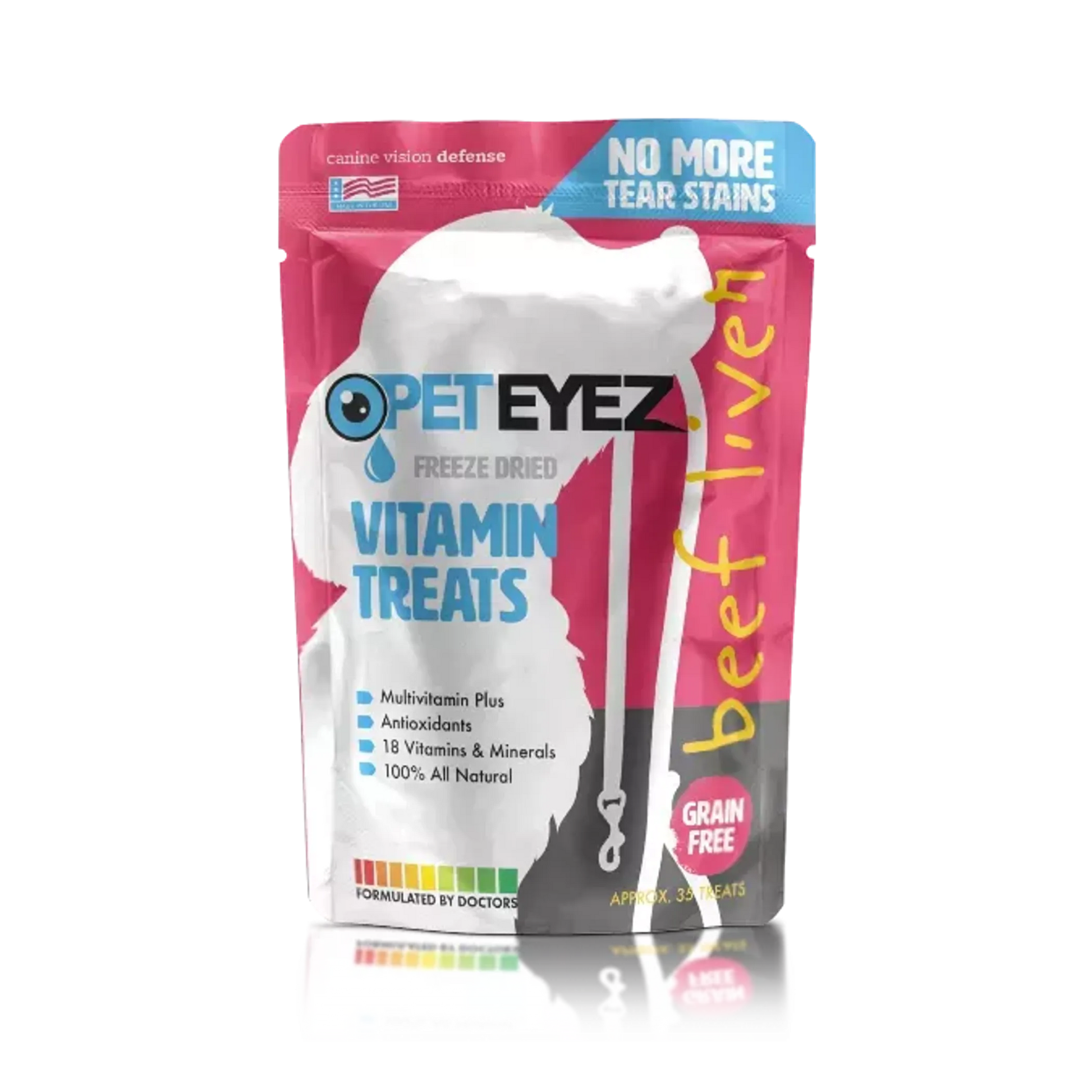 Pet Eyez Vitamin Treats - Chicken - Color: Purple | Size: 4 X 6 | Pack Of: 35 - Your Pet Connection