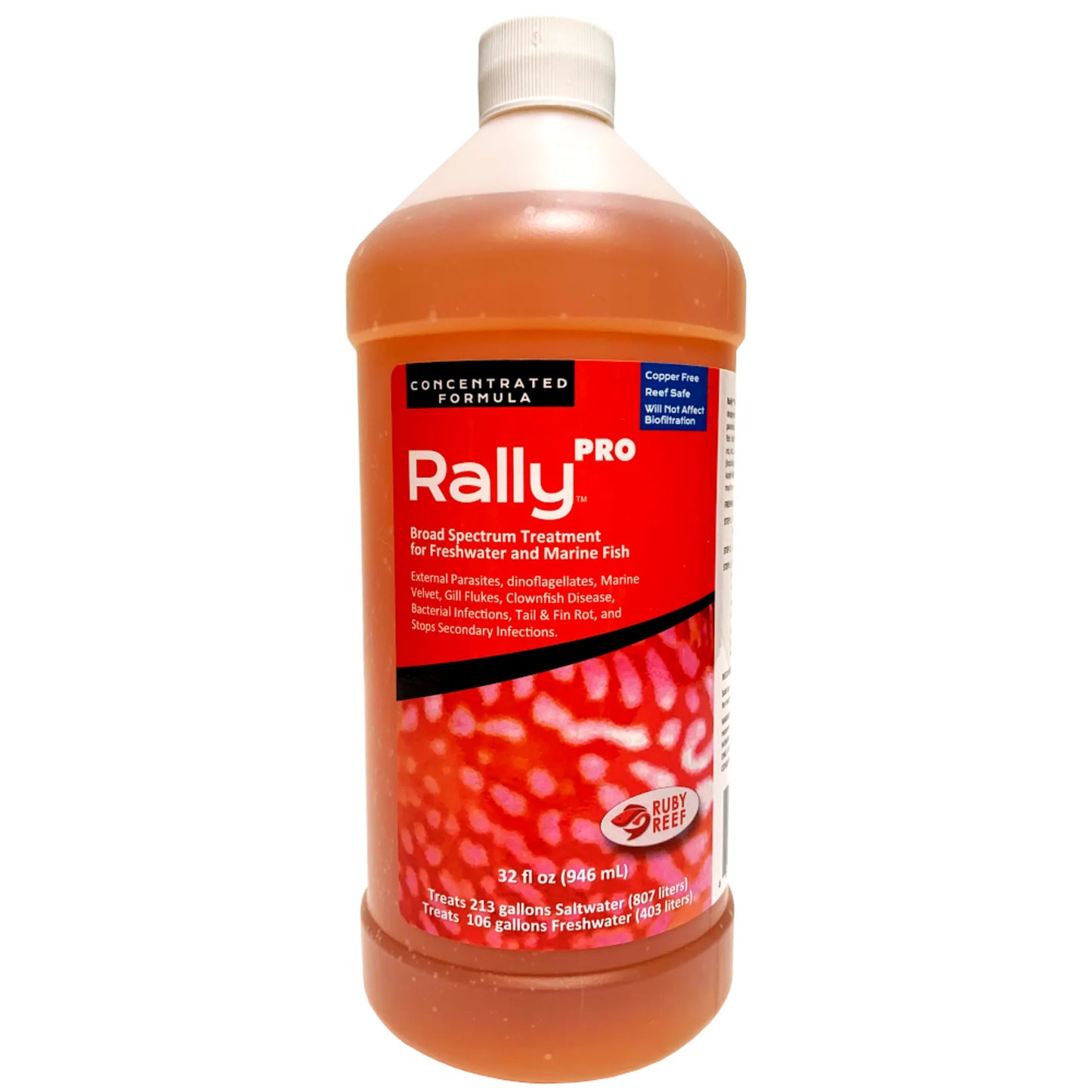 Ruby Reef Rally Pro Aquarium Treatment 250ml