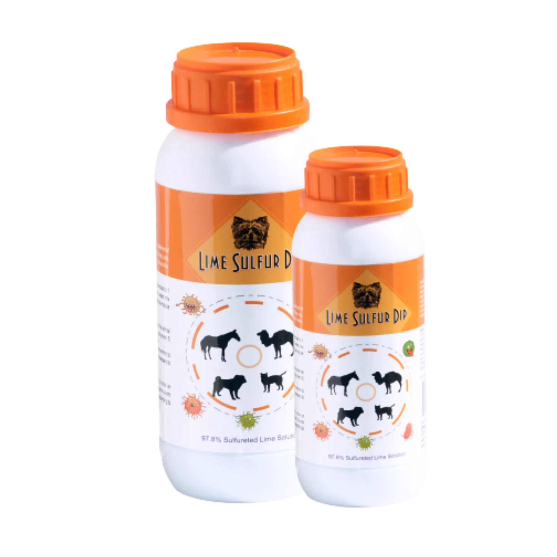 Lime Sulfur Dip - Pet and Veterinary Solution for Dermatitis, Mange, Ringworm and other Parasites - Your Pet Connection