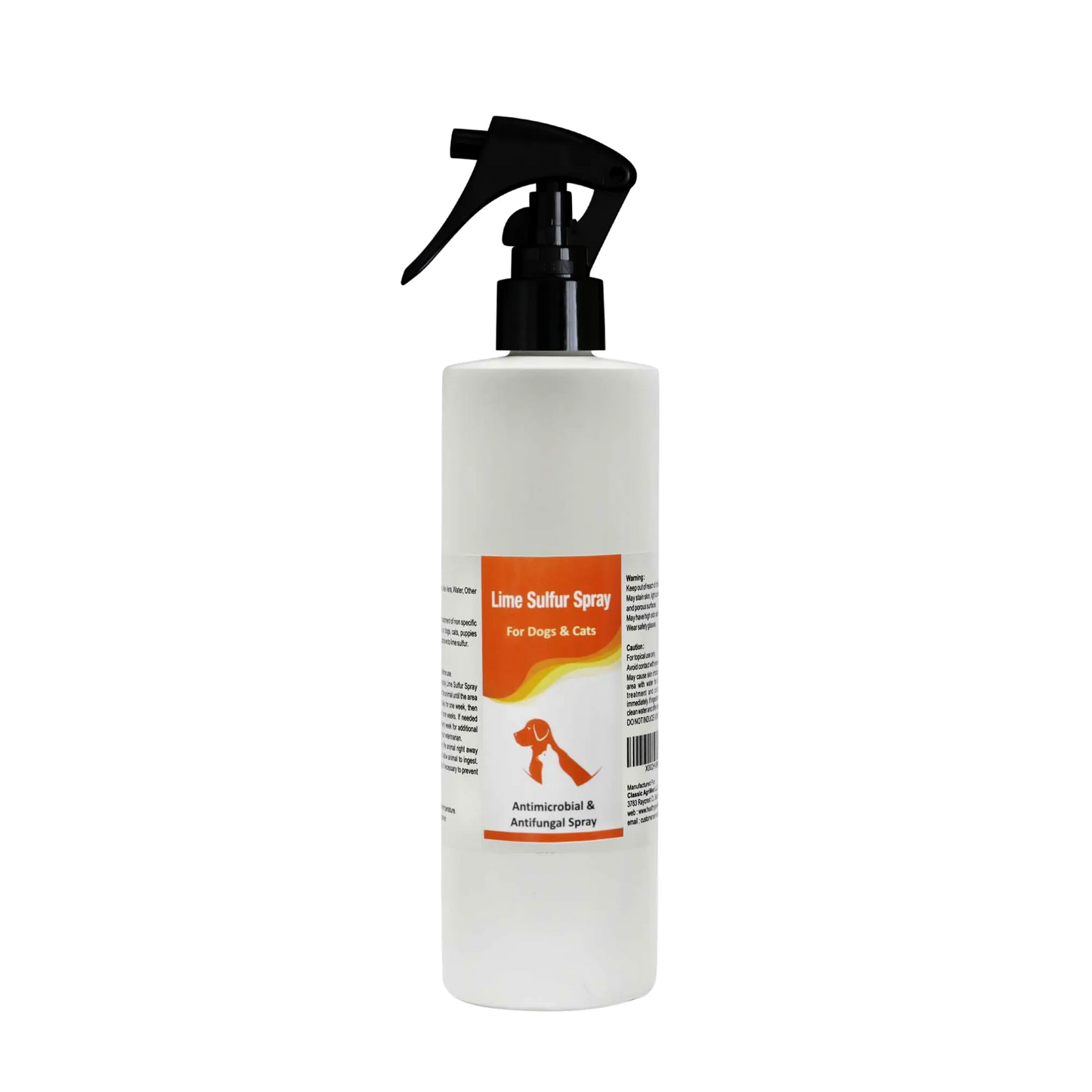 Classic's Lime Sulfur Spray Pet Care for Dry and Itchy Skin - Your Pet Connection