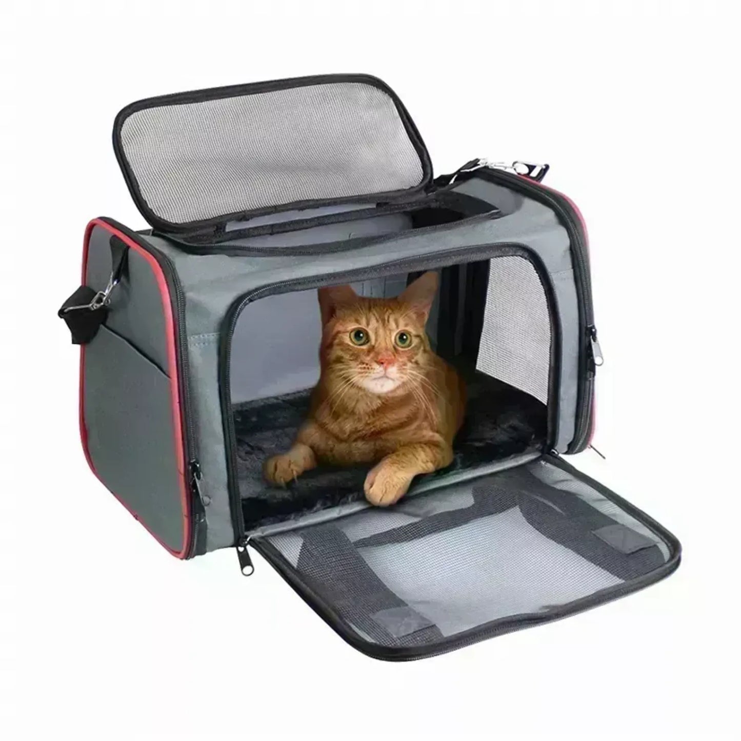 GOOPAWS Soft-Sided Kennel Pet Carrier for Small Dogs, Cats, Puppy, Airline Approved Cat Carriers Dog Carrier Collapsible, Travel Handbag & Car Seat - Your Pet Connection