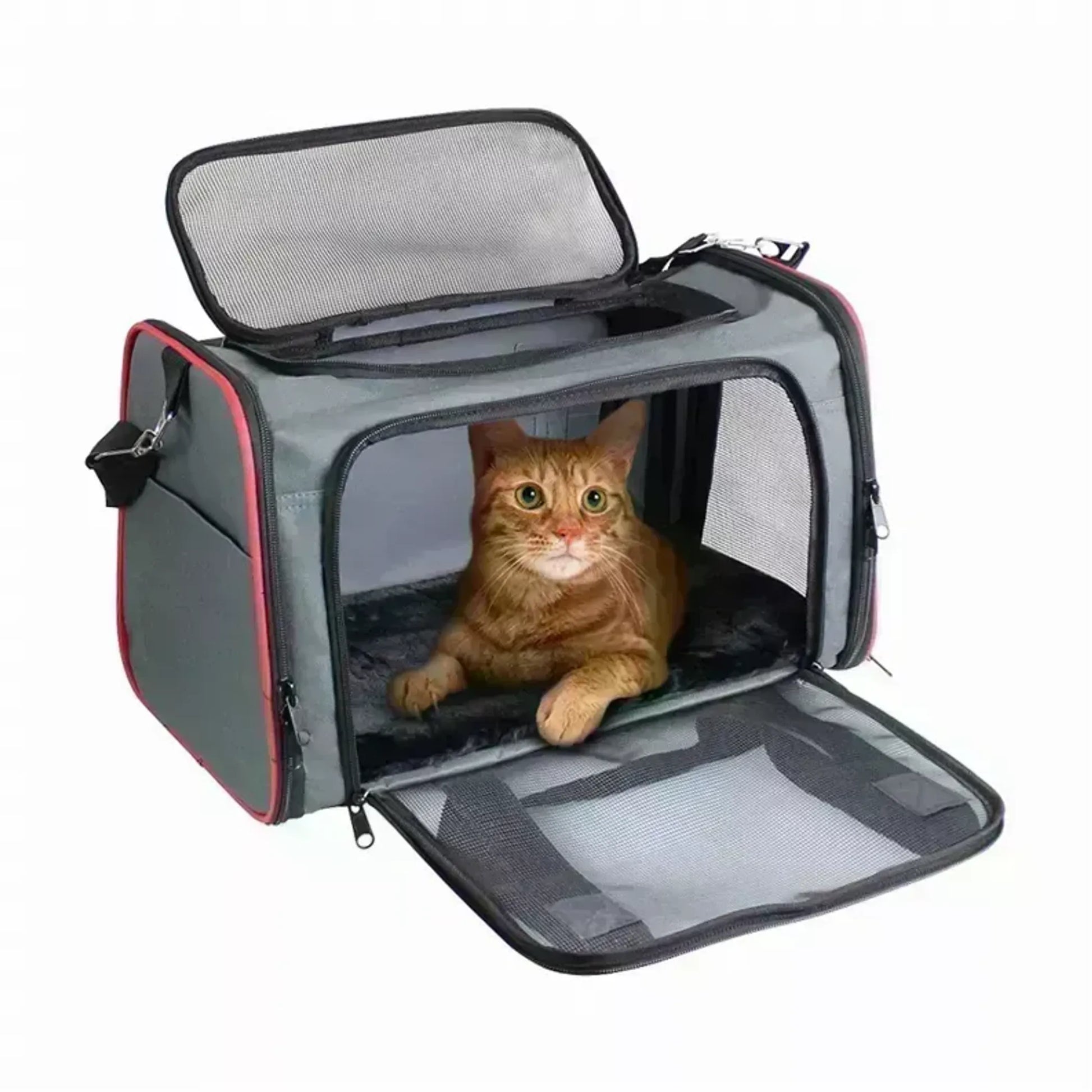 GOOPAWS Soft-Sided Kennel Pet Carrier for Small Dogs, Cats, Puppy, Airline Approved Cat Carriers Dog Carrier Collapsible, Travel Handbag & Car Seat - Your Pet Connection