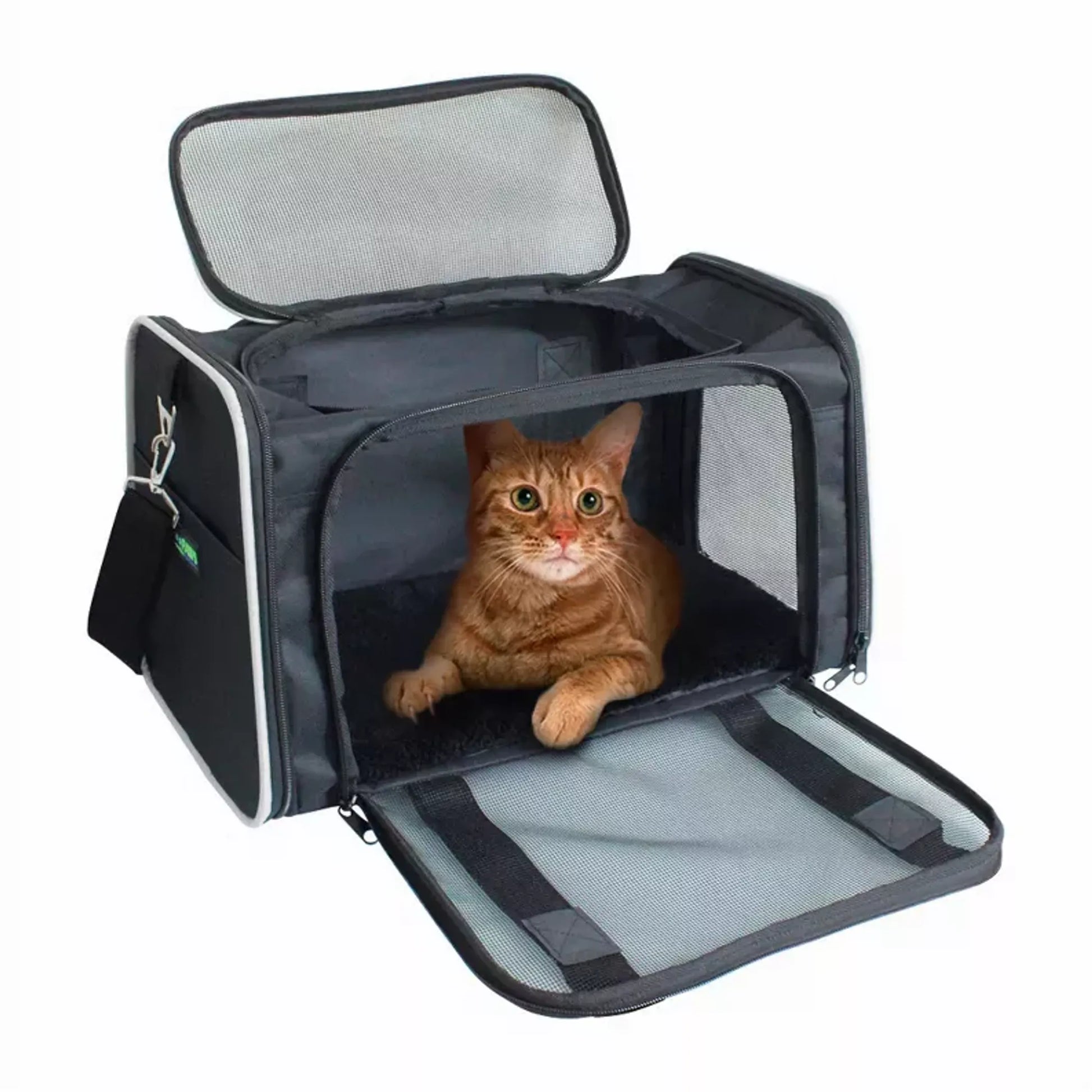 GOOPAWS Soft-Sided Kennel Pet Carrier for Small Dogs, Cats, Puppy, Airline Approved Cat Carriers Dog Carrier Collapsible, Travel Handbag & Car Seat - Your Pet Connection