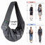 JESPET Comfy Pet Sling for Small Dog Cat, Hand Free Sling Bag Breathable Soft Knit with Front Pocket, Travel Puppy Carrying Bag, Pet Pouch. Machine Washable - Your Pet Connection