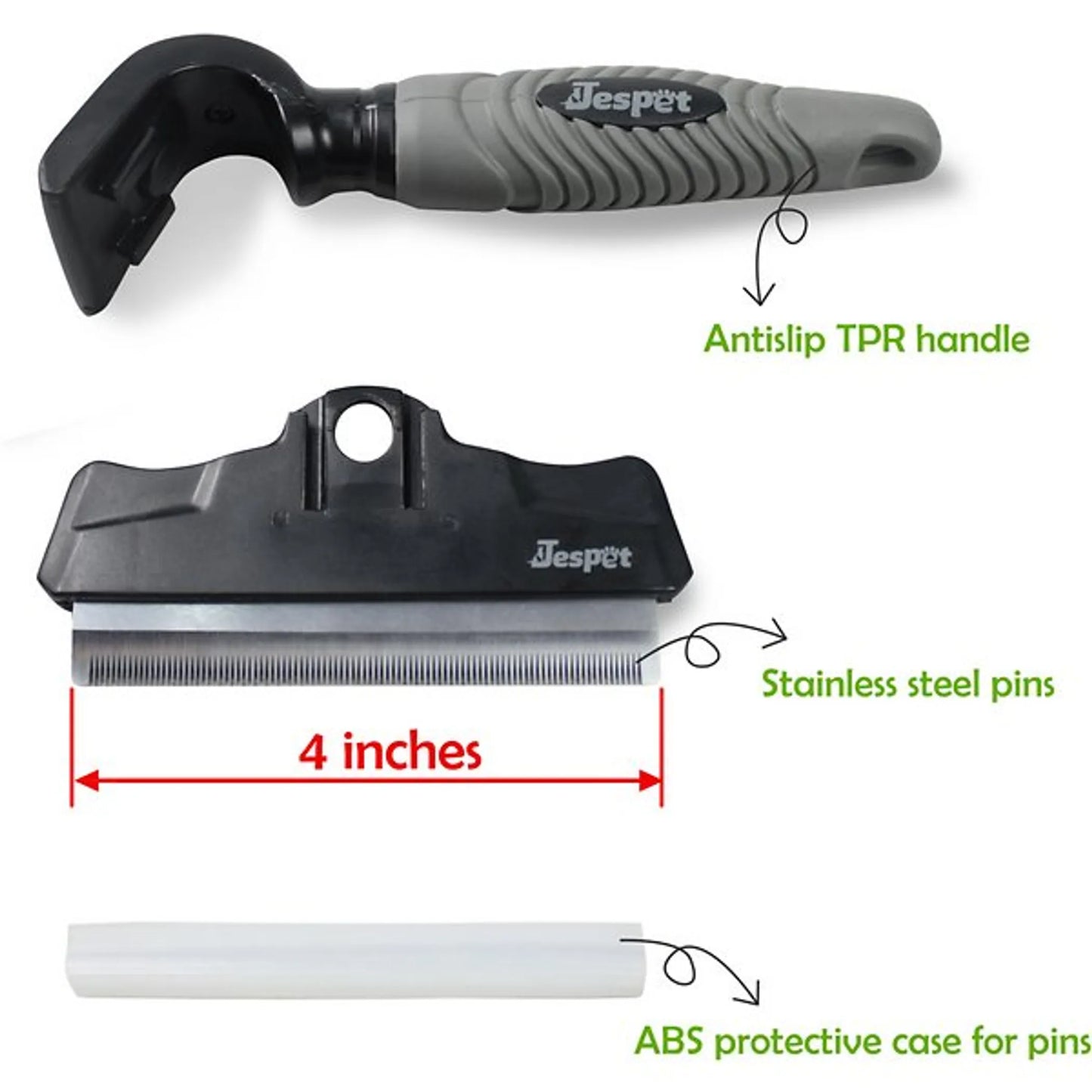 Jespet Deshedding Dog Brush - Your Pet Connection