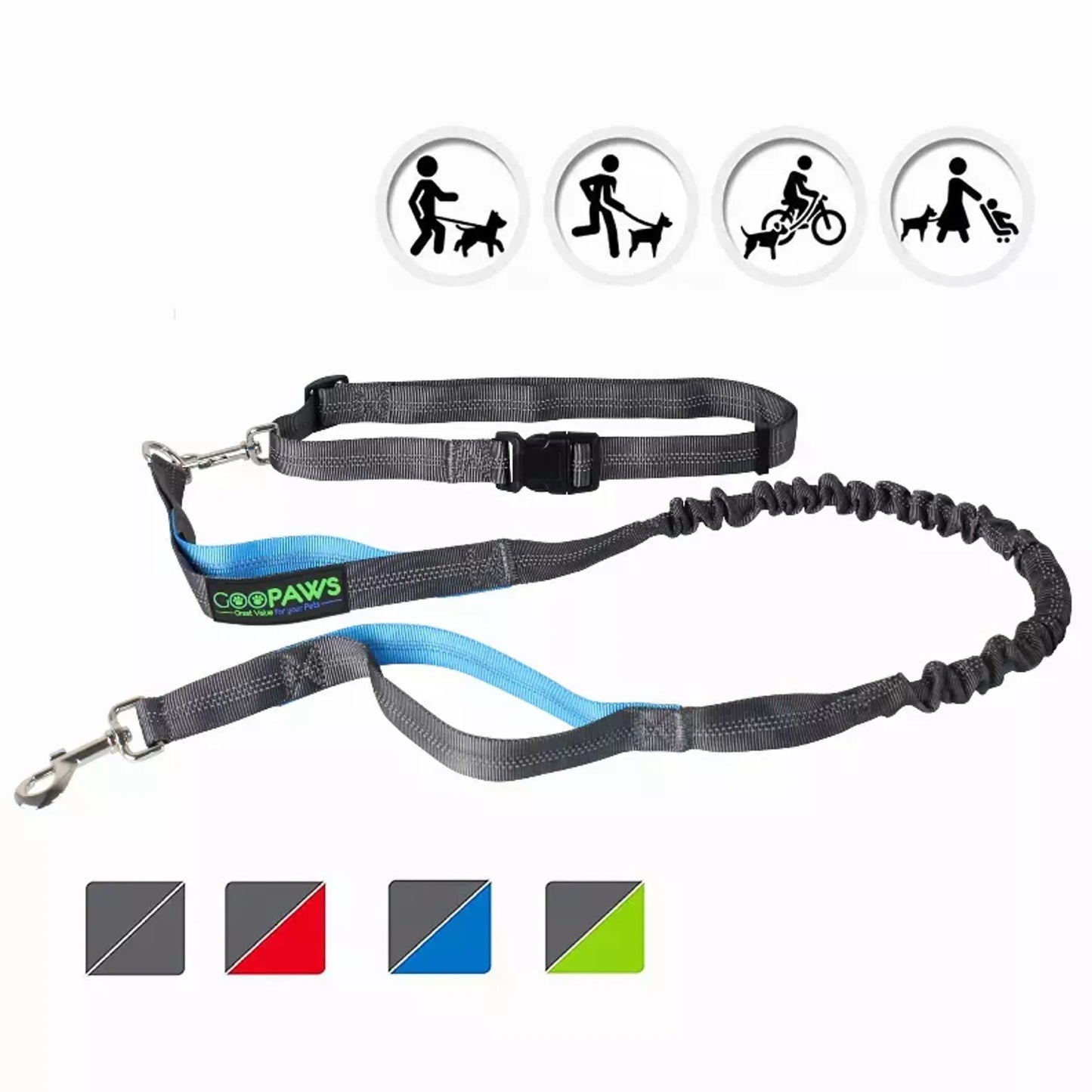 JESPET Hands-Free Dog Leash Ultimate Comfort