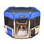 JESPET Soft-Sided Foldable Pet Playpen 61"