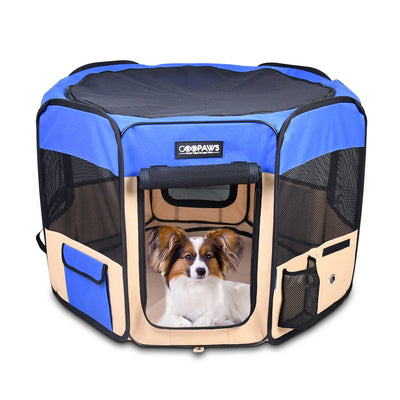 JESPET Pet Dog Playpens 36", 45" & 61" Portable Soft Dog Exercise Pen Kennel with Carry Bag for Puppy Cats Kittens Rabbits, Indoor/Outdoor Use - Your Pet Connection