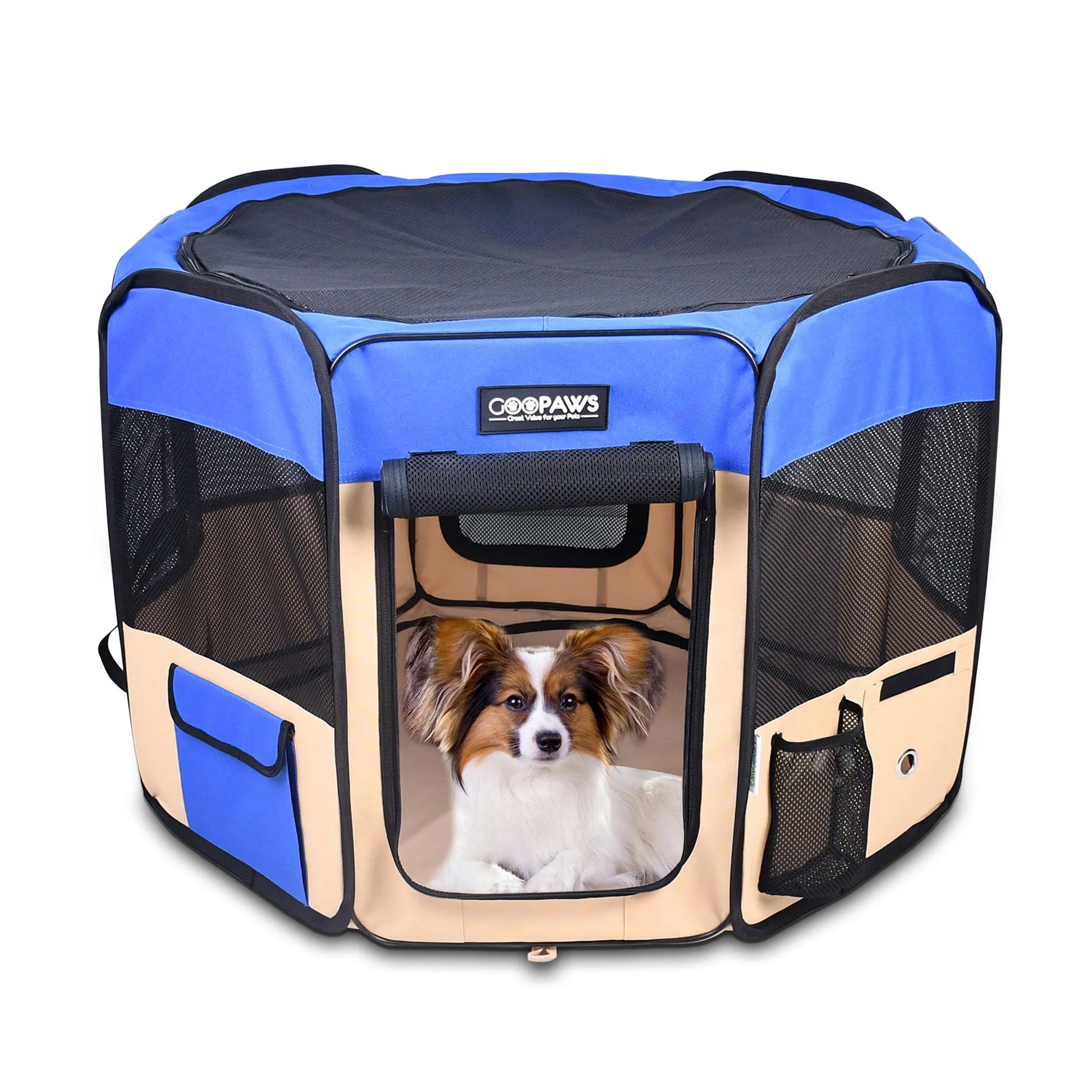 JESPET Pet Dog Playpens 36", 45" & 61" Portable Soft Dog Exercise Pen Kennel with Carry Bag for Puppy Cats Kittens Rabbits, Indoor/Outdoor Use - Your Pet Connection