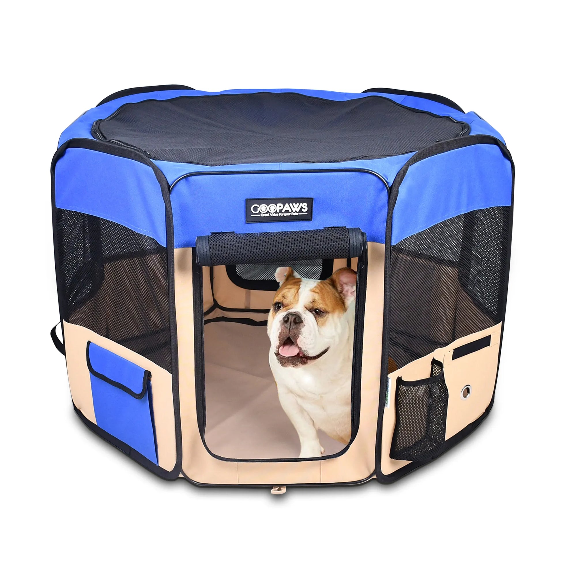 JESPET Pet Dog Playpens 36", 45" & 61" Portable Soft Dog Exercise Pen Kennel with Carry Bag for Puppy Cats Kittens Rabbits, Indoor/Outdoor Use - Your Pet Connection