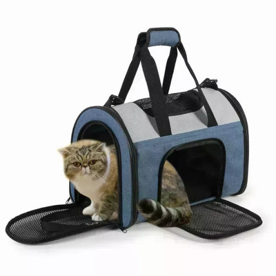 JESPET Soft-Sided Kennel Pet Carrier for Small Dogs, Cats, Puppy, Airline Approved Cat Carriers Dog Carrier Collapsible, Travel Handbag & Car Seat - Your Pet Connection