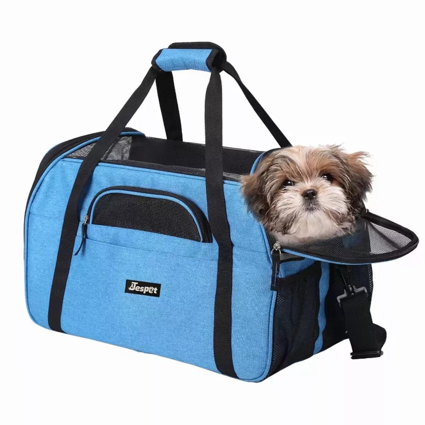 JESPET Soft-Sided Kennel Pet Carrier for Small Dogs, Cats, Puppy, Airline Approved Cat Carriers Dog Carrier Collapsible, Travel Handbag & Car Seat - Your Pet Connection