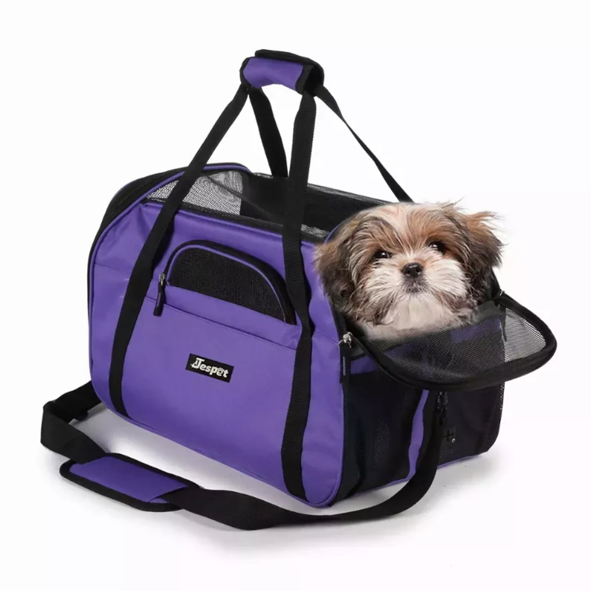 JESPET Soft-Sided Kennel Pet Carrier for Small Dogs, Cats, Puppy, Airline Approved Cat Carriers Dog Carrier Collapsible, Travel Handbag & Car Seat - Your Pet Connection
