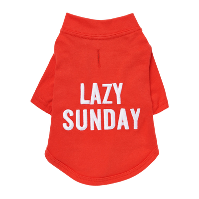 The Essential T-Shirt - LAZY SUNDAY - Your Pet Connection