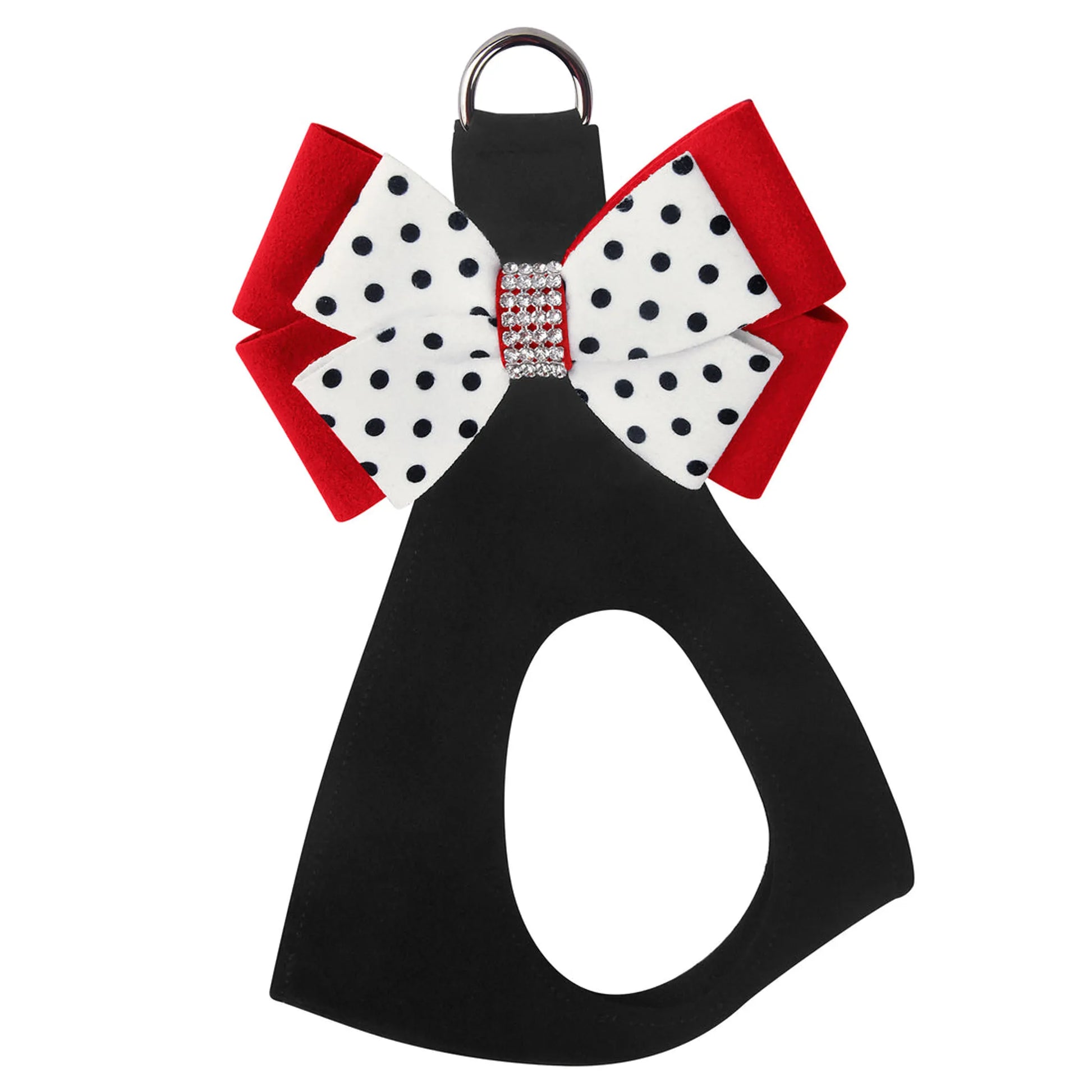 Susan Lanci Designs Minnie Double Nouveau Bow Step In Harness - Your Pet Connection