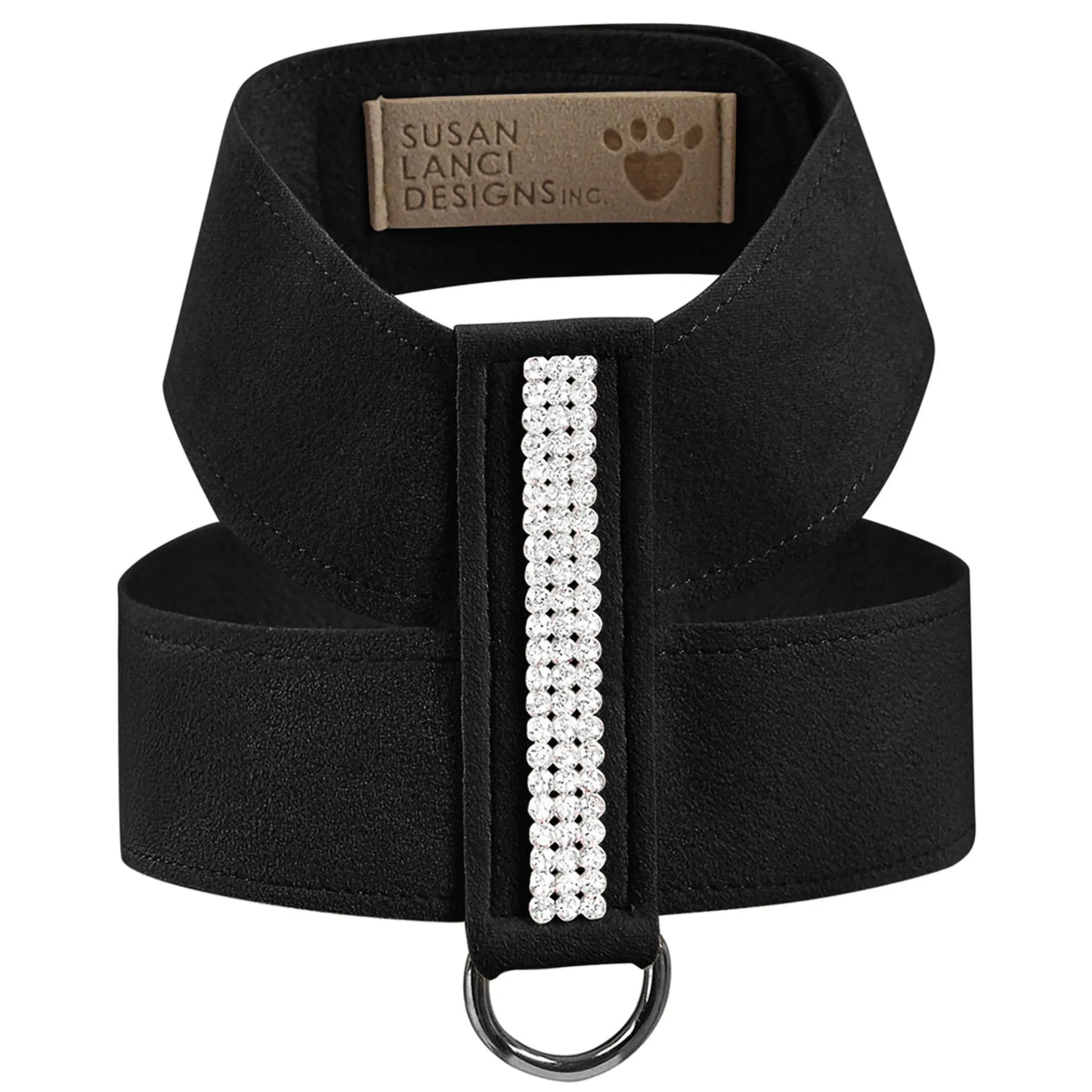 Susan Lanci Designs 3 Row Giltmore Crystals Tinkie Harness - Your Pet Connection
