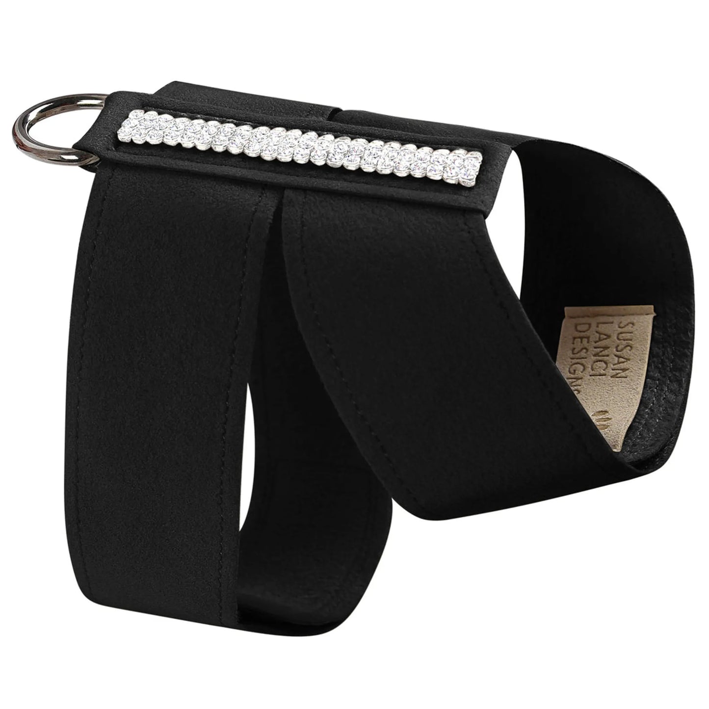 Susan Lanci Designs 3 Row Giltmore Crystals Tinkie Harness - Your Pet Connection