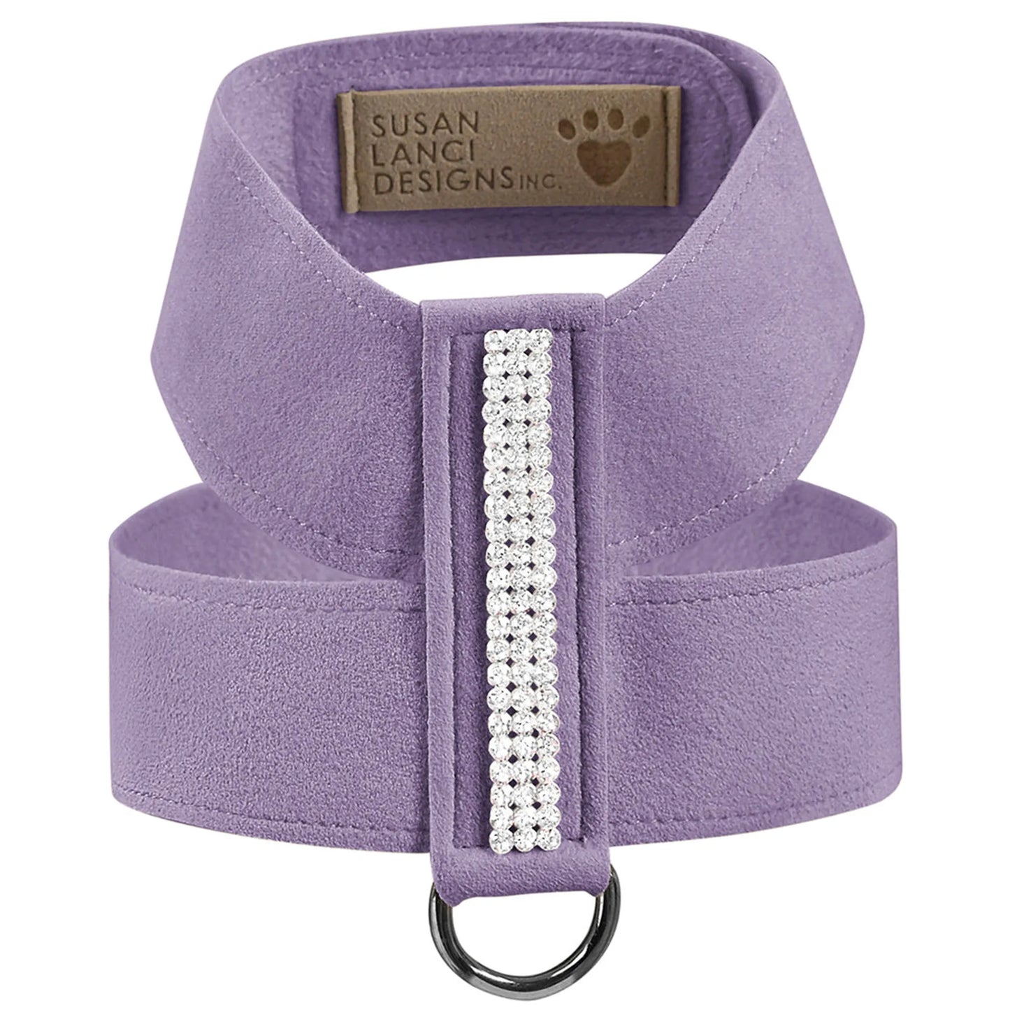 Susan Lanci Designs 3 Row Giltmore Crystals Tinkie Harness - Your Pet Connection