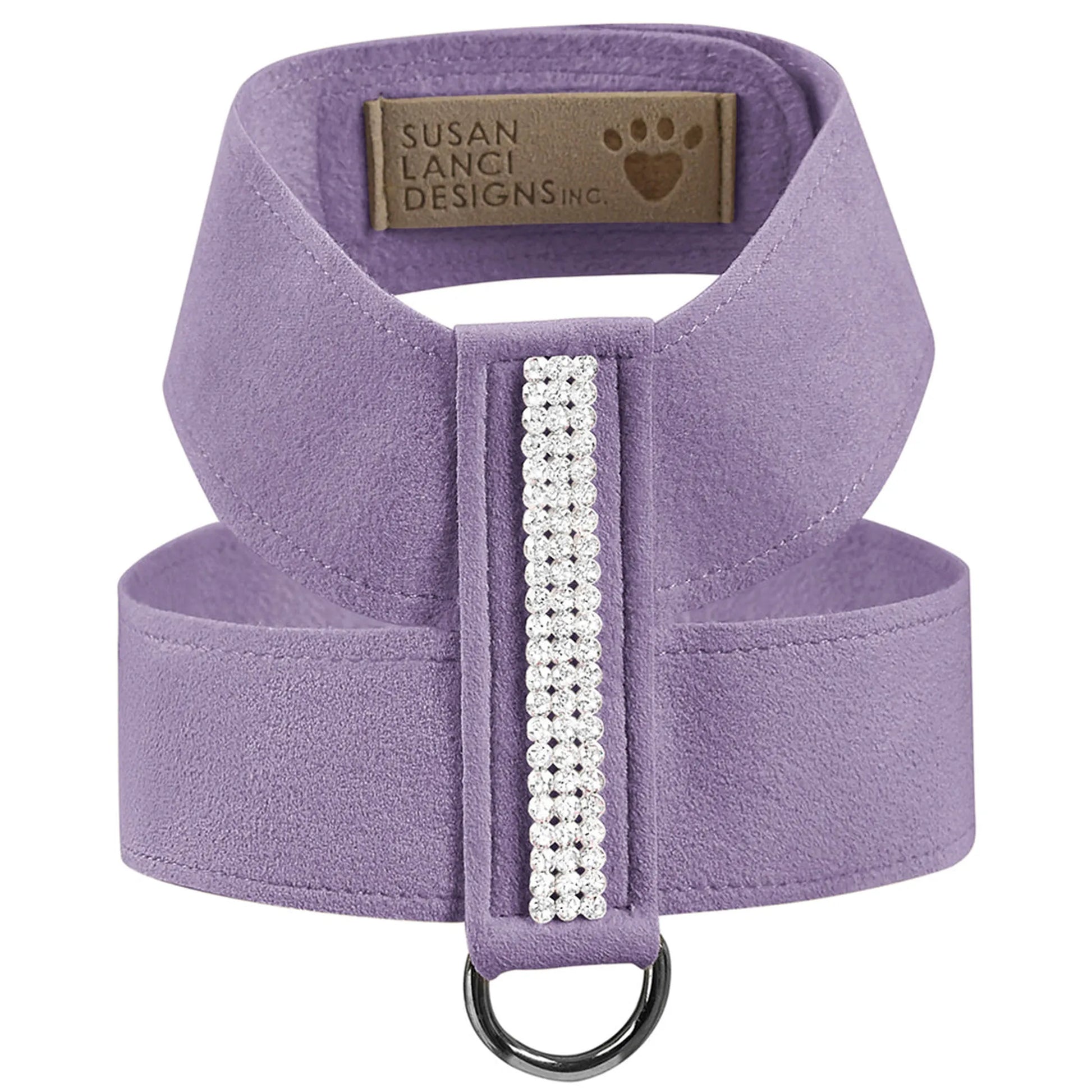 Susan Lanci Designs 3 Row Giltmore Crystals Tinkie Harness - Your Pet Connection