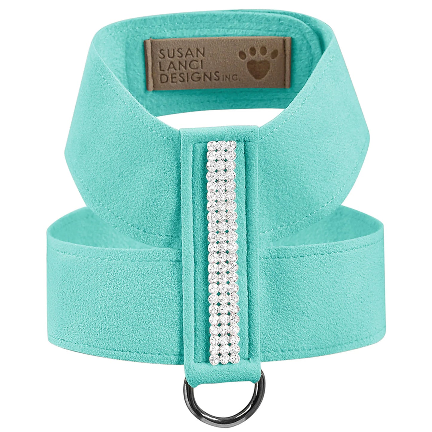 Susan Lanci Designs 3 Row Giltmore Crystals Tinkie Harness - Your Pet Connection